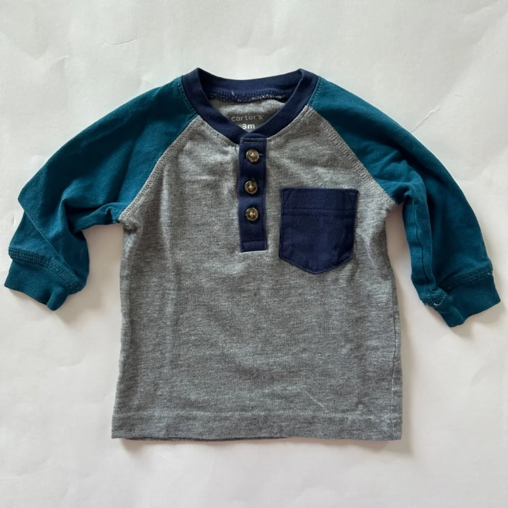 Baby Boy Shirts Clothing Bundle Size 3M